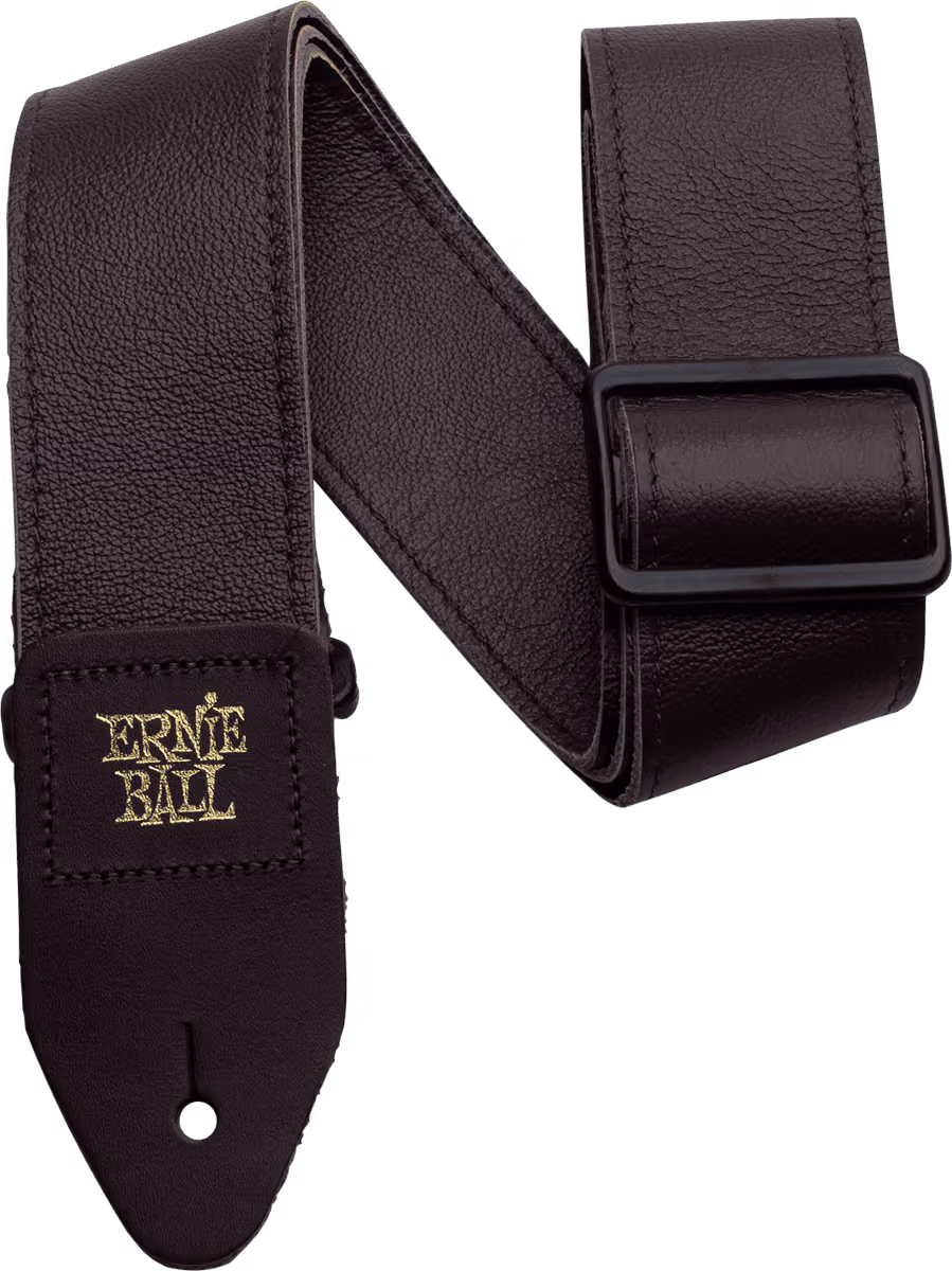 ERNIE BALL Correa De Cuero Italiano Tri-Glide 2?- Marrón AEB4135