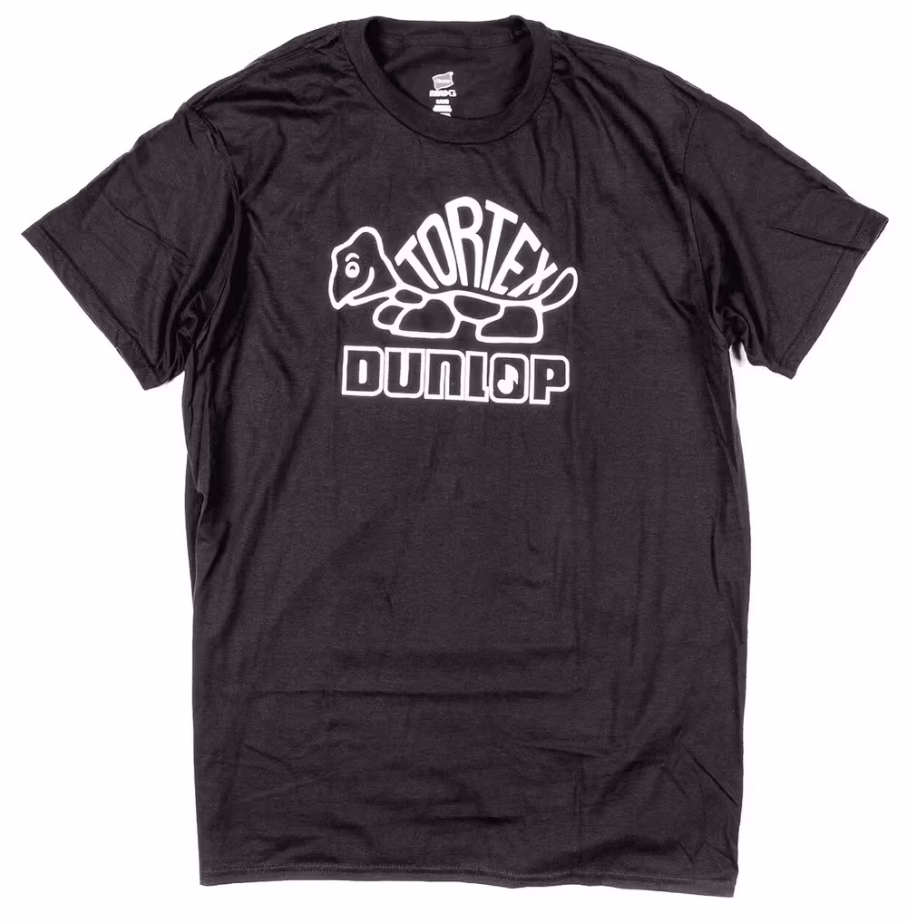 Dunlop Camiseta Negra Tortex - Talla L YDUNTSH12-L