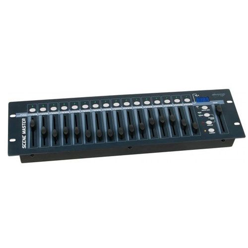 JBSYSTEMS SCENEMASTER SCM1 Controlador DMX 16 Canales SCENEMASTER SCM1