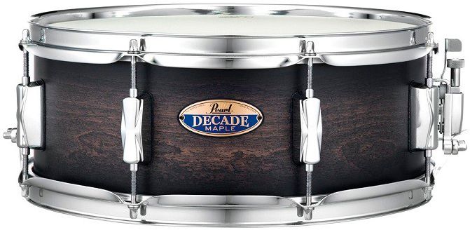 Pearl Decade Maple 14x5.5" Satin Black Burst DMP1455S-C262