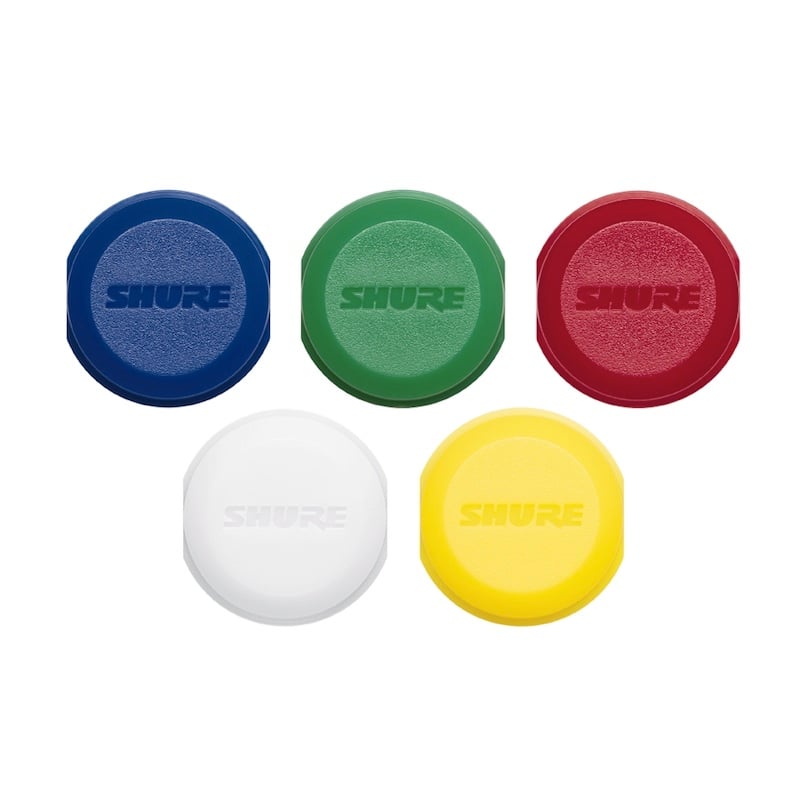 SHURE WA621 Identificadores de color para transmisores BLX2. WA621