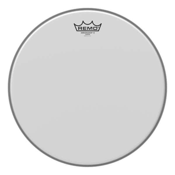 Remo 812744 Parche Ambassador X Blanco Rugoso 20 Pulgadas AX-1120-00 Parche Bombo 812.744