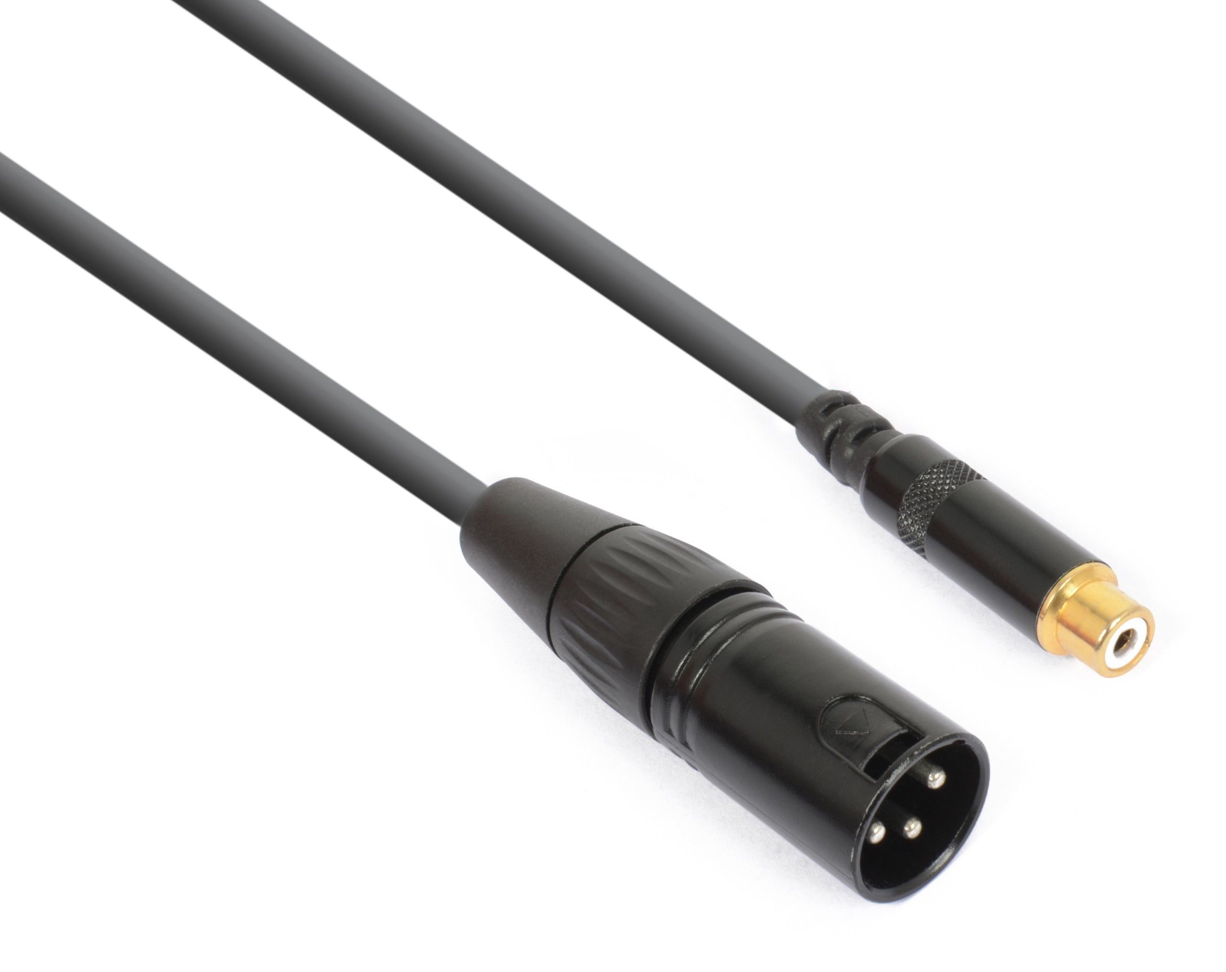 Power Dynamics Cable Convertidor xlr macho rca hembra 0,15m 177003 177003