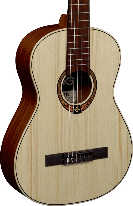 LAG OC70-3 Guitarra Clásica Serie Occitania Tamaño 3/4 Acabado Natural OC70-3