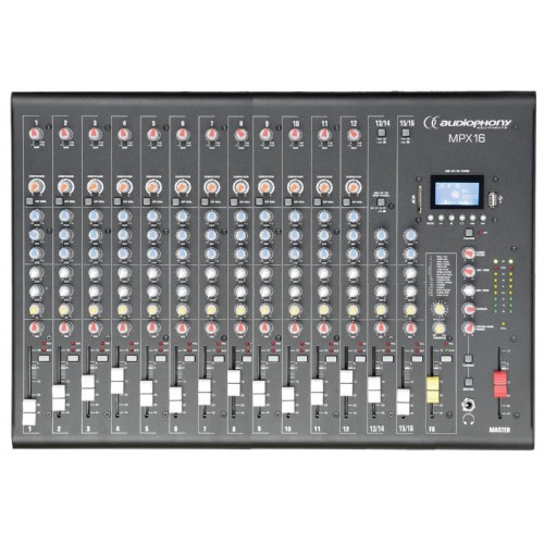 Audiophony MPX-16 Mezclador MPX-16