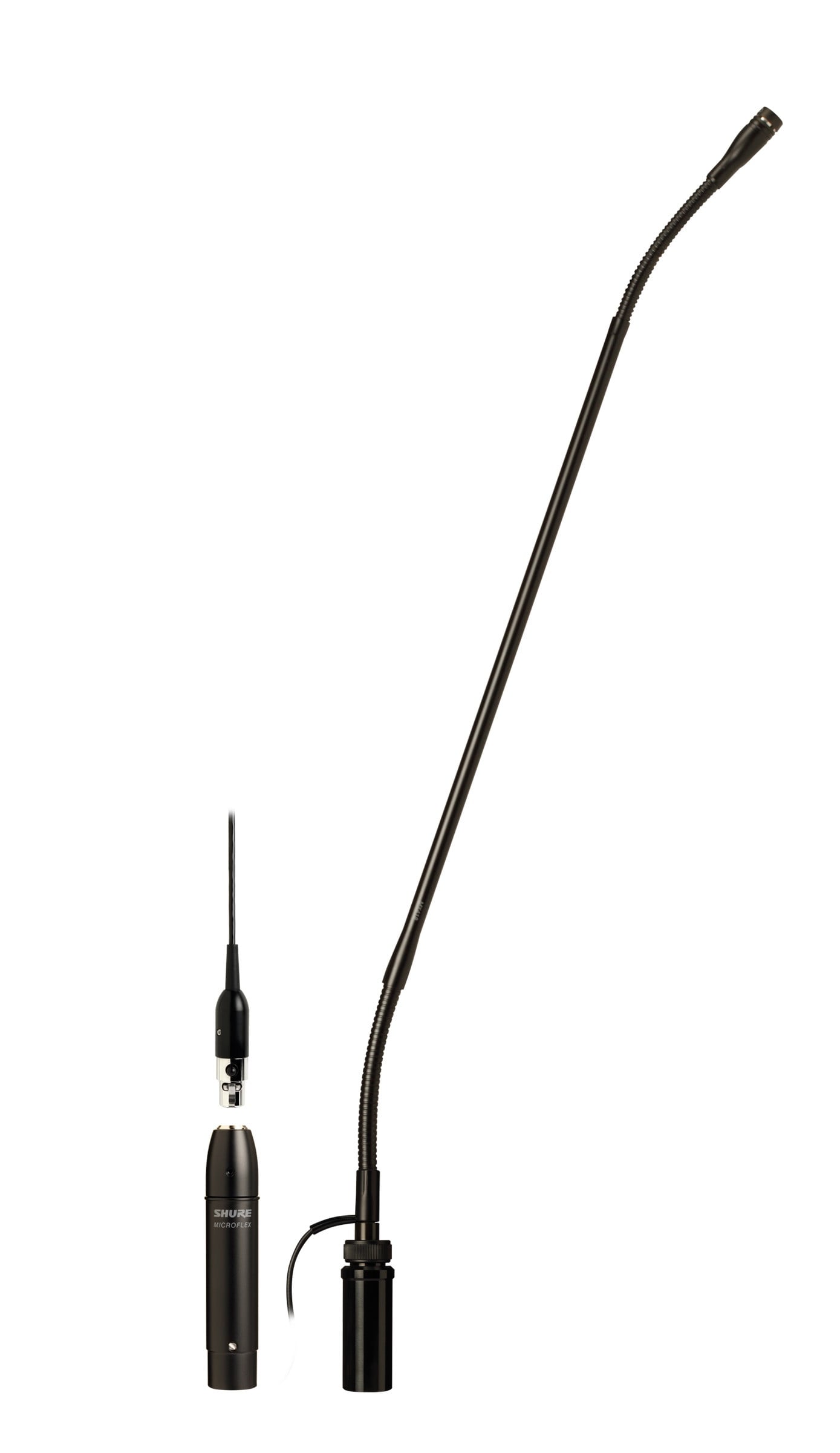 SHURE MX418SE/C Micrófono Flexo con salida de cable lateral 45cm Cardioide MX418SE/C