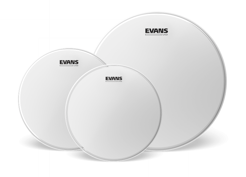 Evans UV2 Pack Toms Estándar Revestido (12", 13", 16") UV2 Pack Revestido (12", 13", 16")
