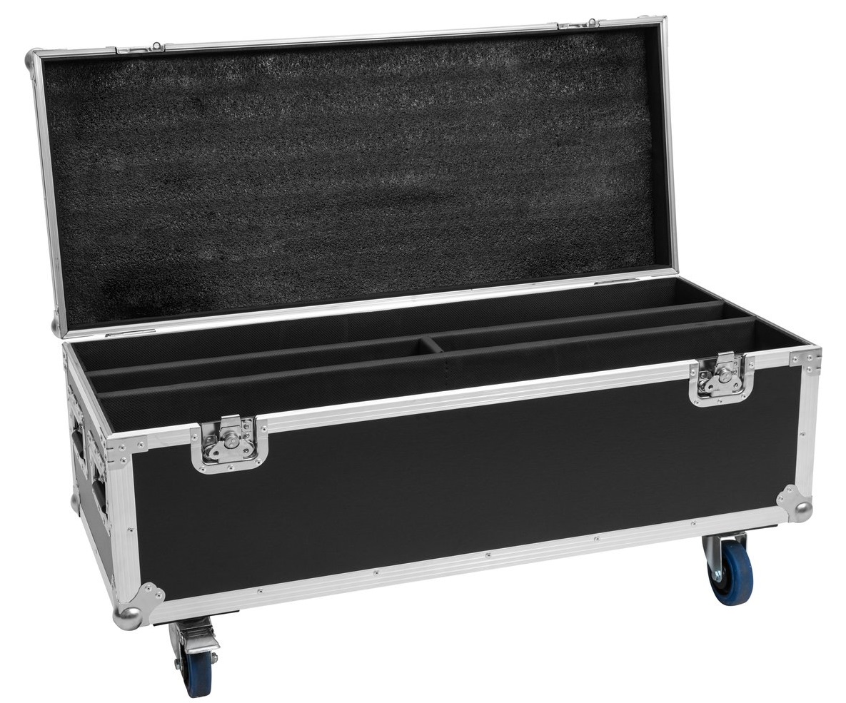 Roadinger Flightcase 2x LED TMH Bar-S120 con ruedas 2x LED TMH Bar-S120