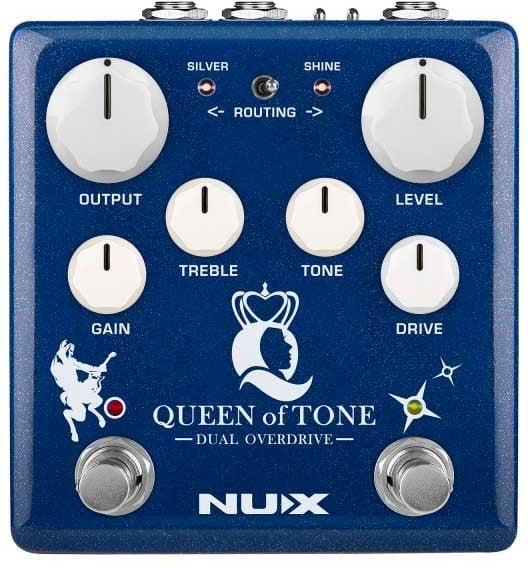 NUX Queen Of Tone Ndo-6 Pedal Overdrive Guitarra Queen Of Tone Ndo-6