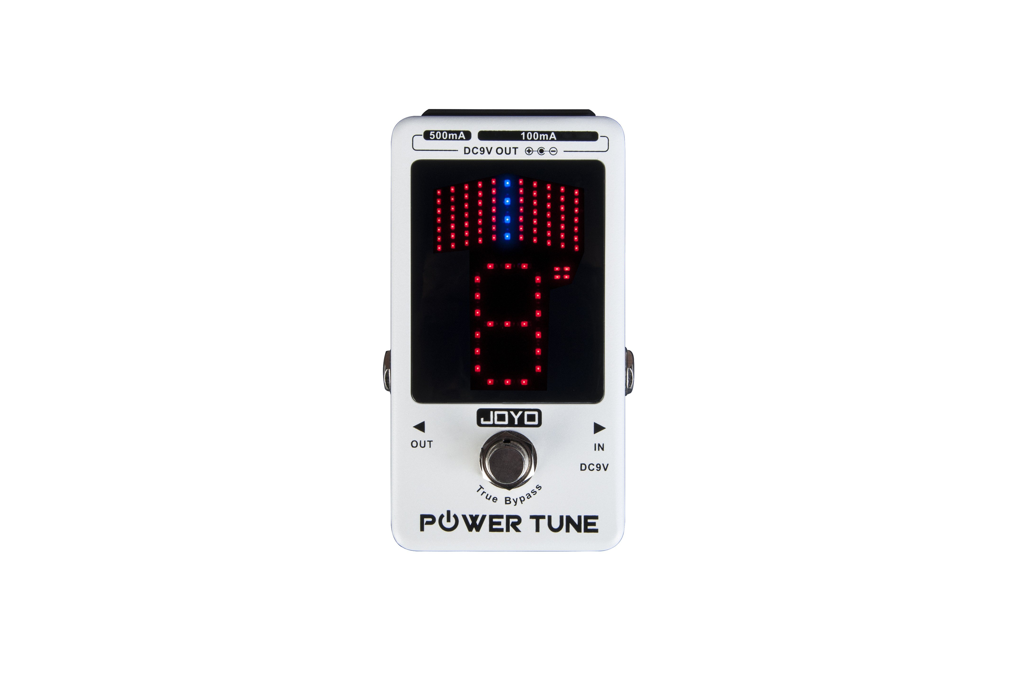 Joyo Jf-18R Powertune - Pedal Afinador  Con Salidas Para Alimentar 8 Pedal JF-18R