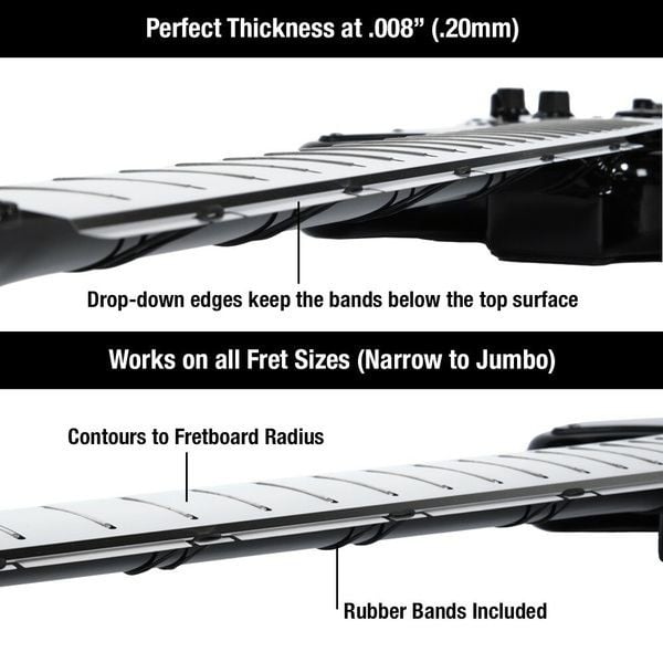 MusicNomad Fretboard Protector Para Trastes Escala F MN800