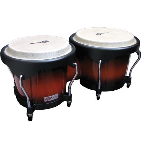 Soundsation Bongos SB01-SB de 6\" y 7\" de roble Siam. SB01-SB