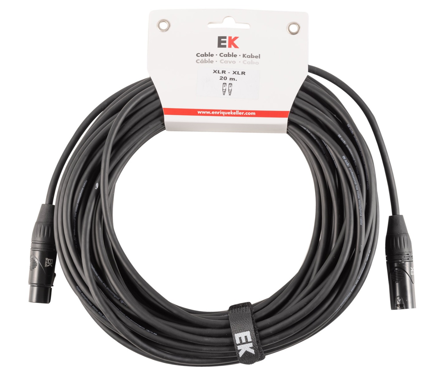 EK Audio Cable Para Micrófono Xlr - Xlr 20 M PXX00120
