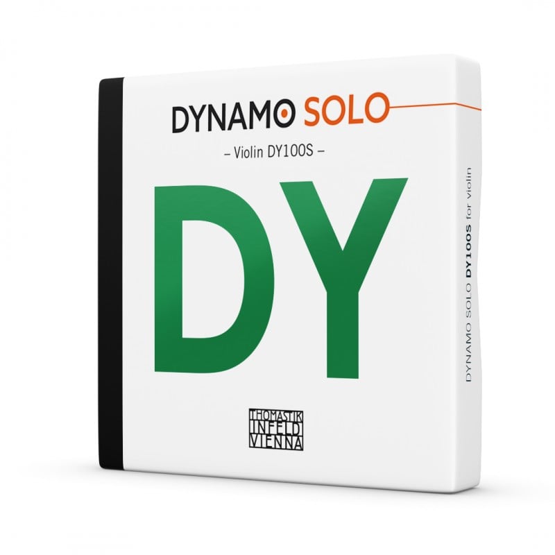 Thomastik Juego de cuerdas de violín Dynamo Solo DY100S Bola Medium ACCVIDYS44J