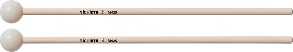 Vic Firth Mazas M425 Vf Teclado Articulate Series Nylon - Medium (1 1/8\") PVFM425