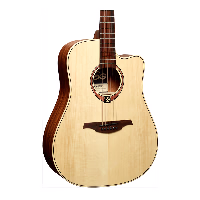 LAG GLAT70DC-NAT Guitarra Acústica Dreadnought Cutaway Tramonatne 70 - N GLAT70DC-NAT