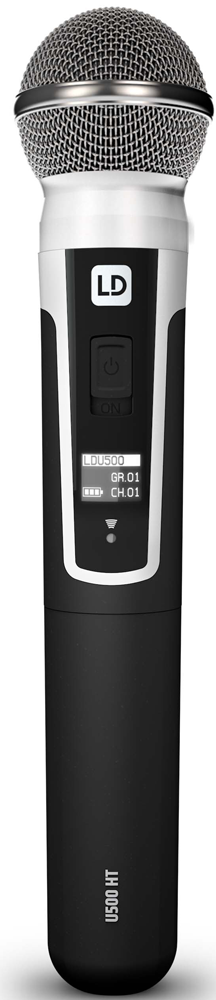 LD SYTEMS U505MD Microfono de Mano dinámico 584 - 608 MHz U505MD