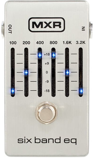 MXR M109S Pedal FX Ecualizador de 6 Bandas M109S
