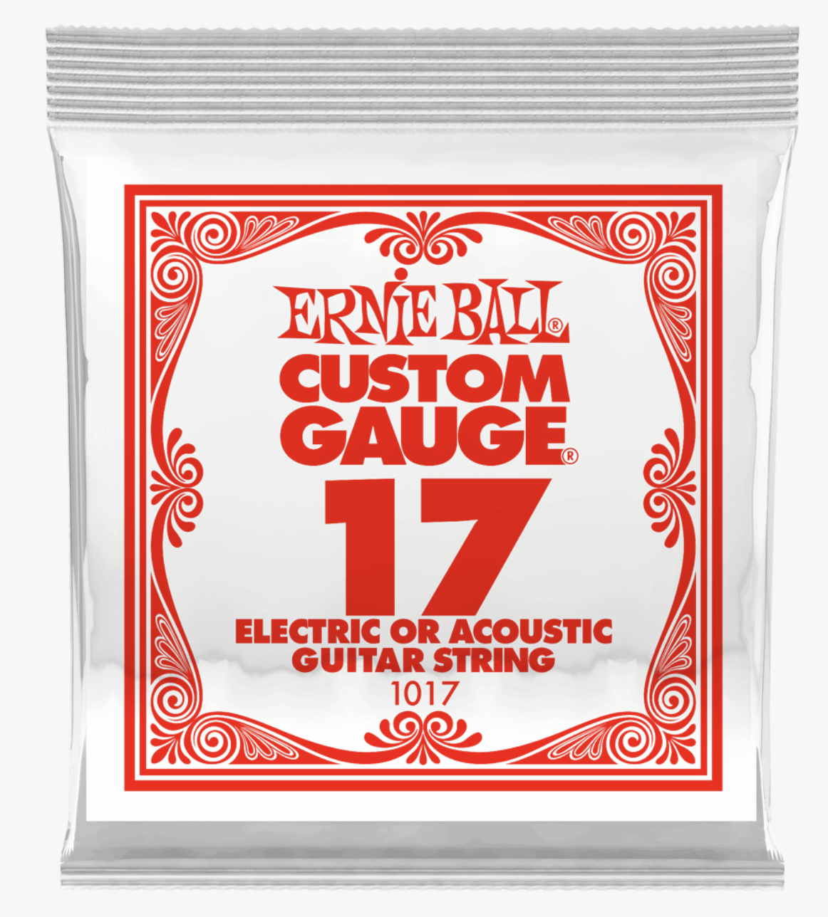 Ernie Ball 1017 Slinky Cuerda Para Guitarra Electrica Plana 0.17 1017