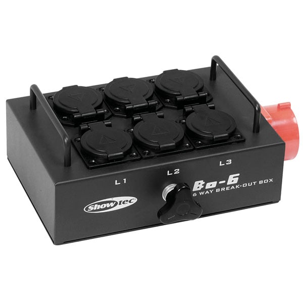Showtec BO-6-PW Regleta 50290 BO-6-PW 50290