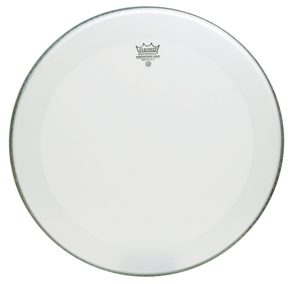 Remo 24" Powerstroke 3 White P3-1224-C1 de Bombo 24" Powerstroke 3 White