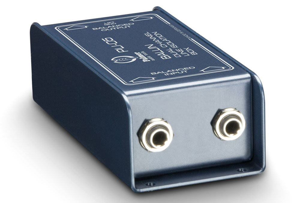 Palmer PLI05 Balun Caja De Aislamiento De Línea 2 Canales Balun
