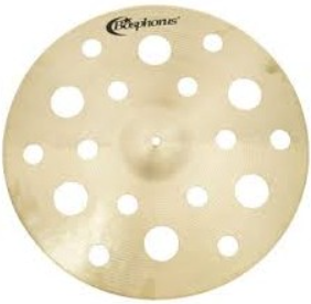 Bosphorus Cymbals CO Traditional Crash Hole16"/18"Hole Effect Platos 475CRHOLE16/18
