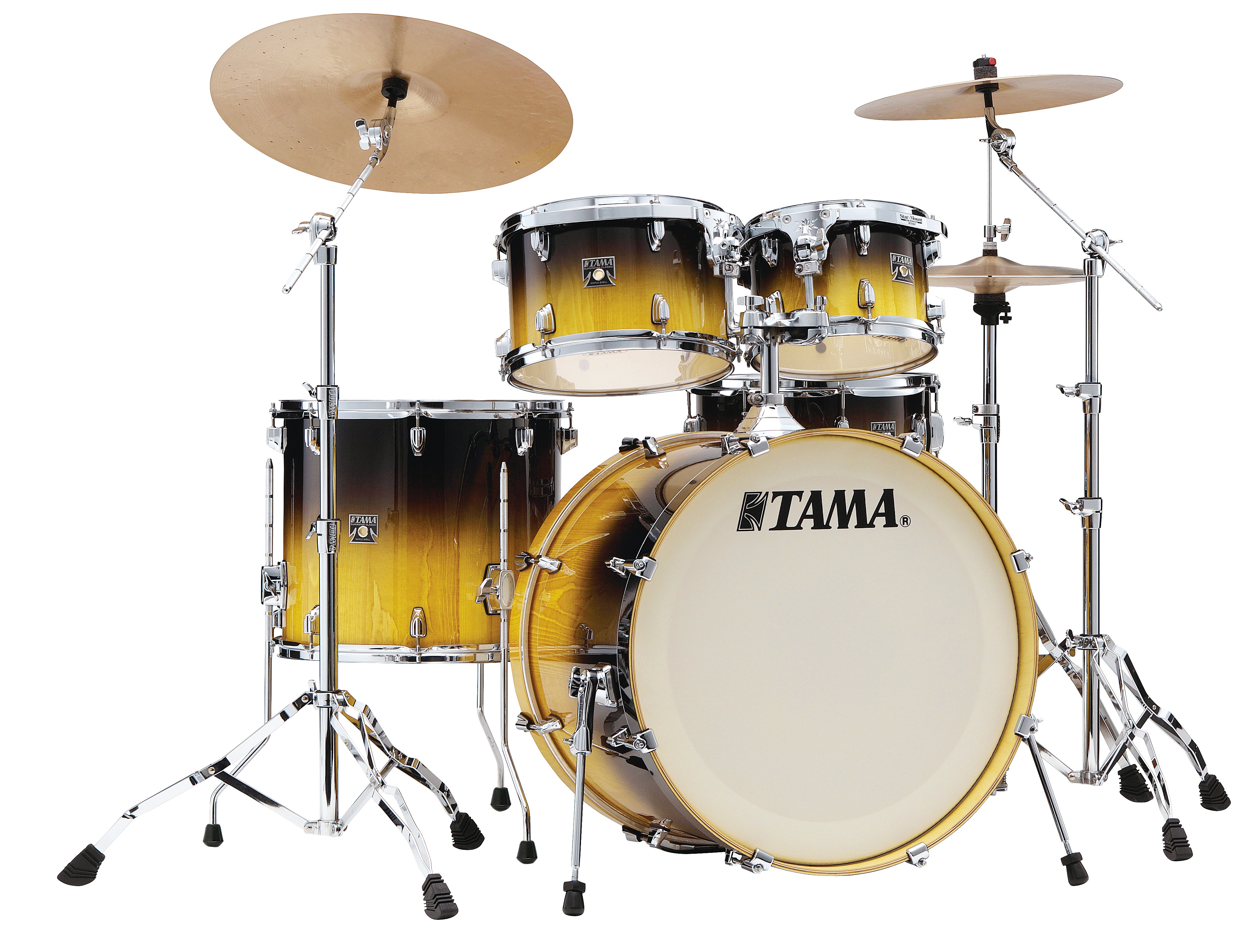 Tama CL52KR+H-PGLP Superstar Classic Gloss Lacebark Pine Fade Set Batería Acústica CL52KR+H-PGLP