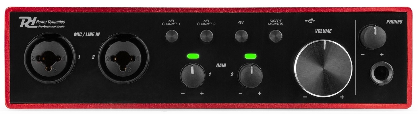 Power Dynamics PDX22 Intefaz USB Power Dynamics PDX22