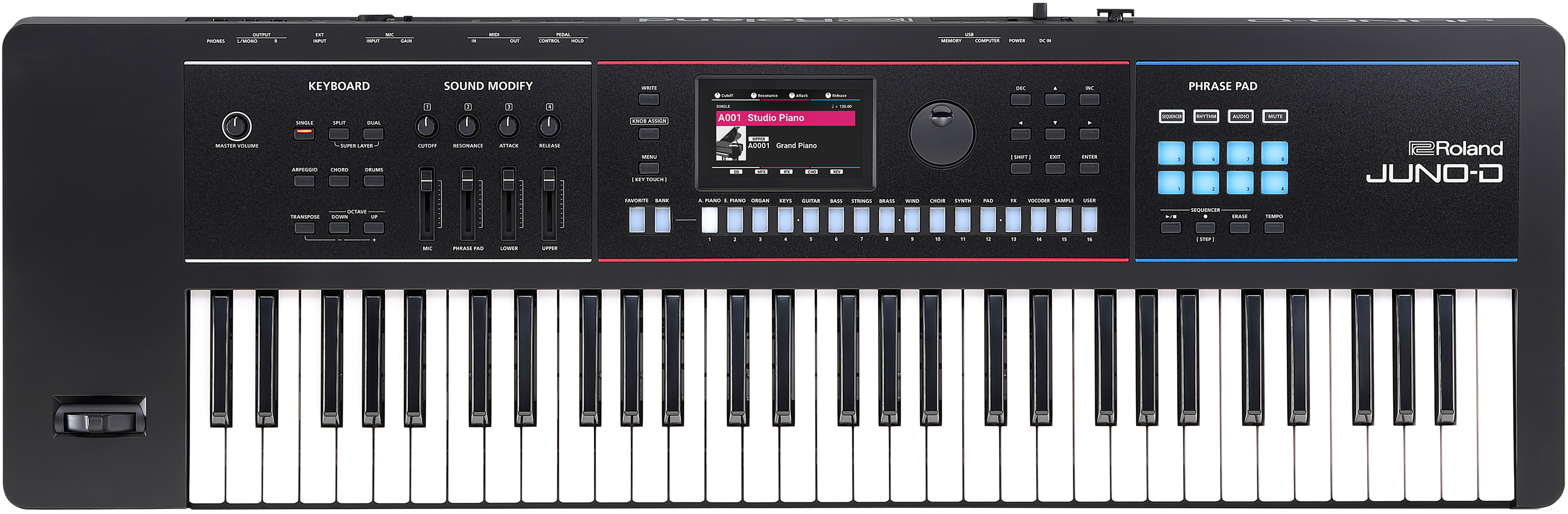 Roland JUNO D6 Sintetizador JUNO D6