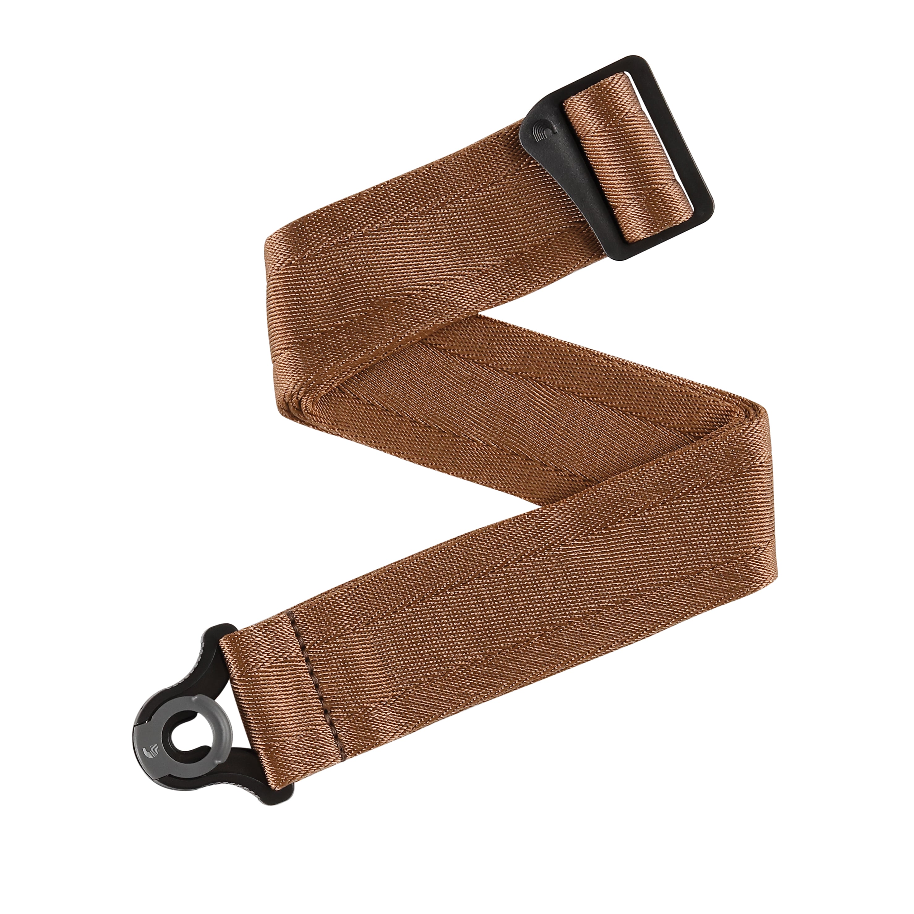 D´addario Auto Lock Guitar Strap, Umber Brown 50BAL19