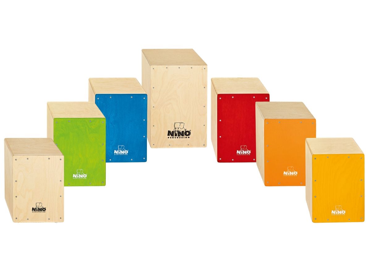 Nino Percussion Classroom Cajon Group Rhythm S NINOSET950