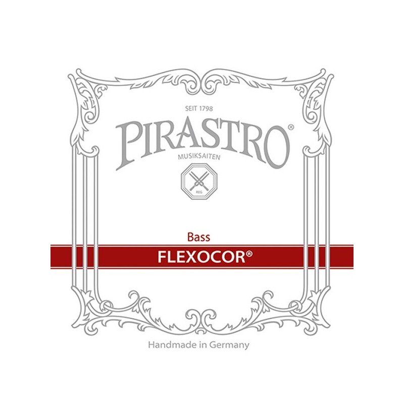 Pirastro Cuerda de contrabajo Flexocor Orchestra 2ª Re Medium 4/4 ACCCBFLOR2ª
