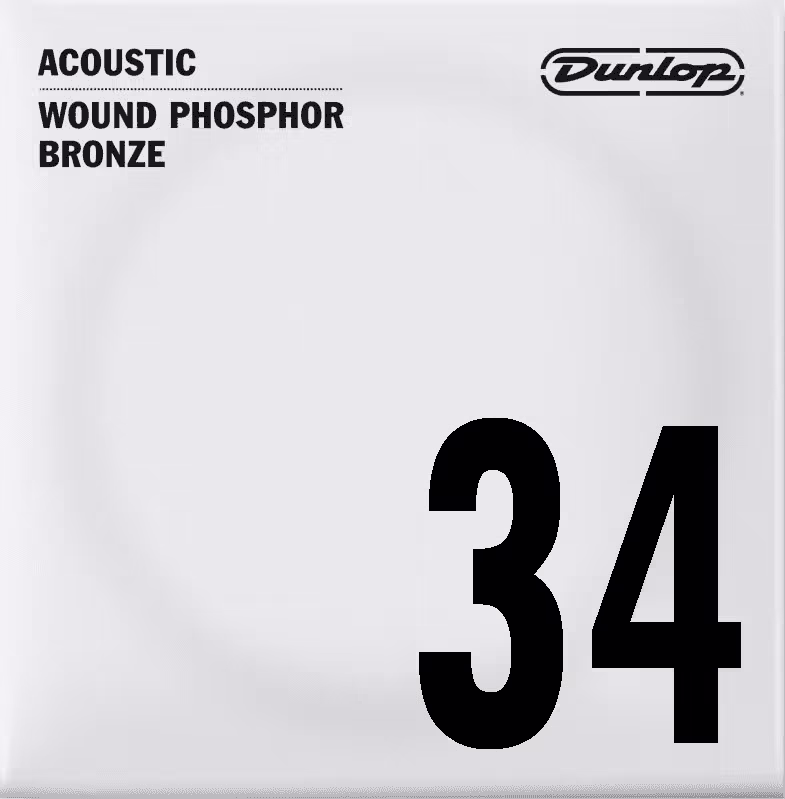 Dunlop Cuerda Acústica Dunlop 92/8 Phosphor Bronze .034 CDUDAP34