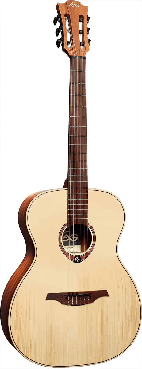 LAG GLATN70A-NAT Guitarra Acustica Nylon Auditorium Natural GLATN70A-NAT