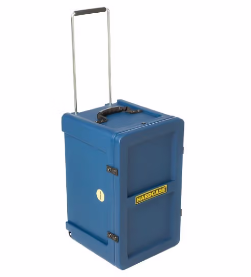 HARDCASE Estuche Cajon Flamenco (Con Ruedas) - Azul Oscuro HNCAJONDB