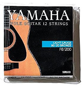 YAMAHA FB1200 Cuerdas Guitarra Acustica 12 Cuerdas FB1200
