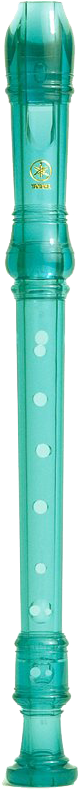 YAMAHA YRS 20GB Flauta Dulce Soprano Azul YRS-20 GB