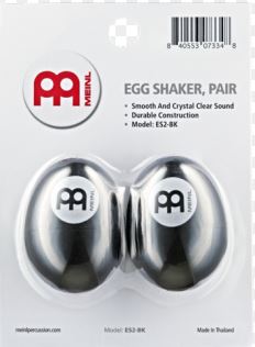Meinl ES2-BK Set de Shakers 2U Negro ES2-BK