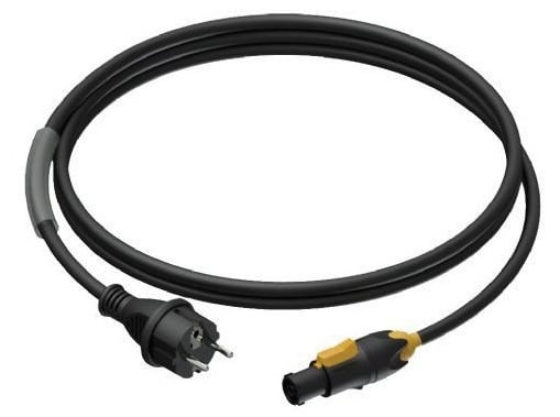 PROCAB Cable Alimentación Schuco macho Powercon Hembra Neutrik 1,5 m Cable Alimentación Schuco macho Powercon Hembra Ne