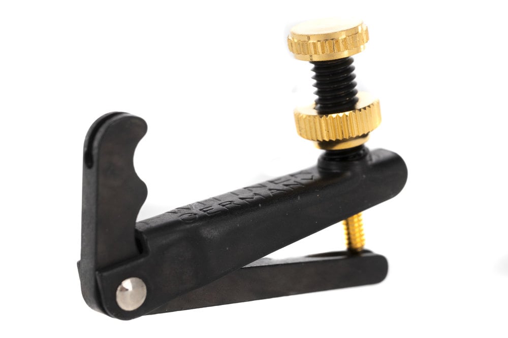 Wittner 902064 Afinadores violín Negro/Dorado 902064