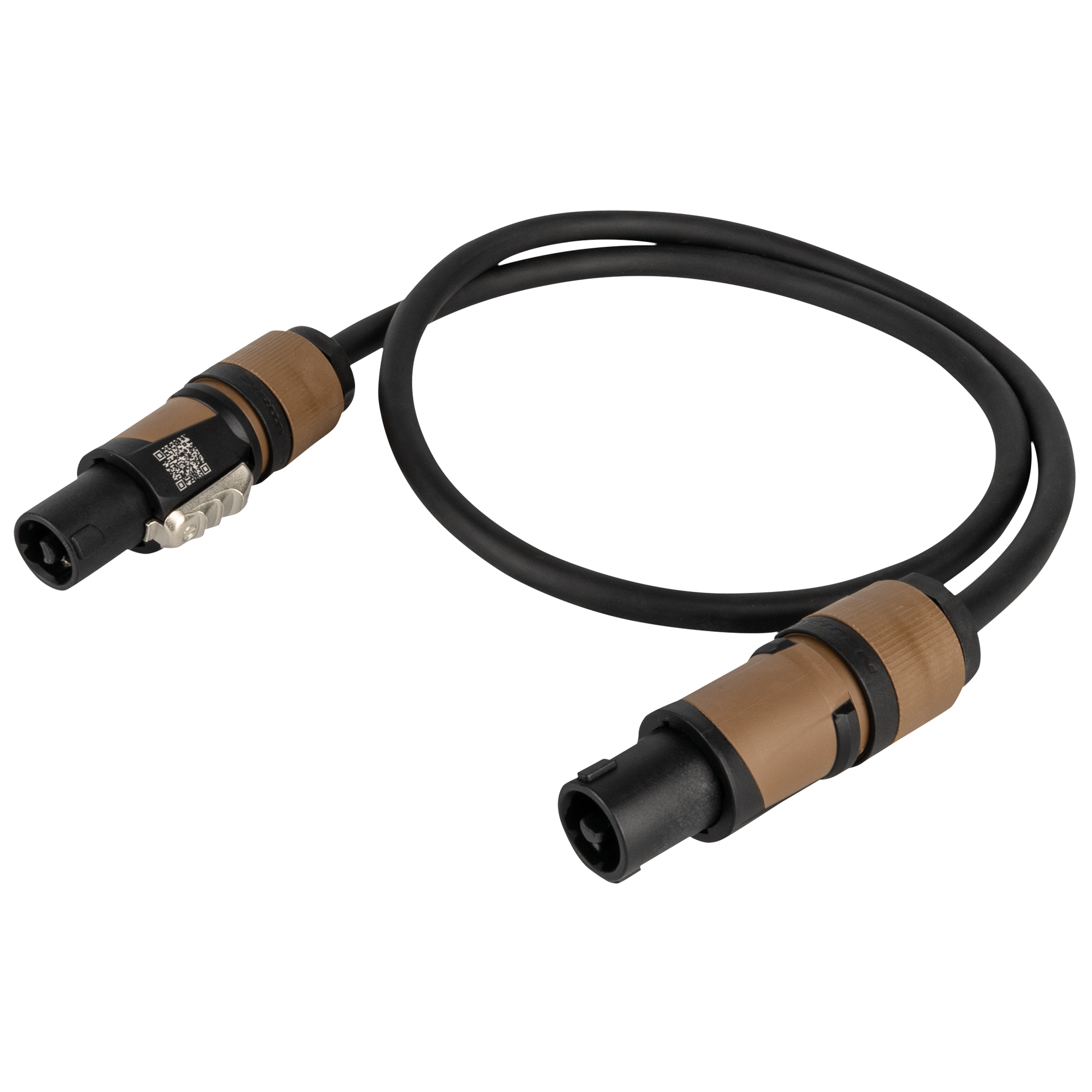 DAP Audio FSN04 - speakON NL2 to speakON NL2 - 2x 2.5 mm - Neutrik 0.75 m FSN0475