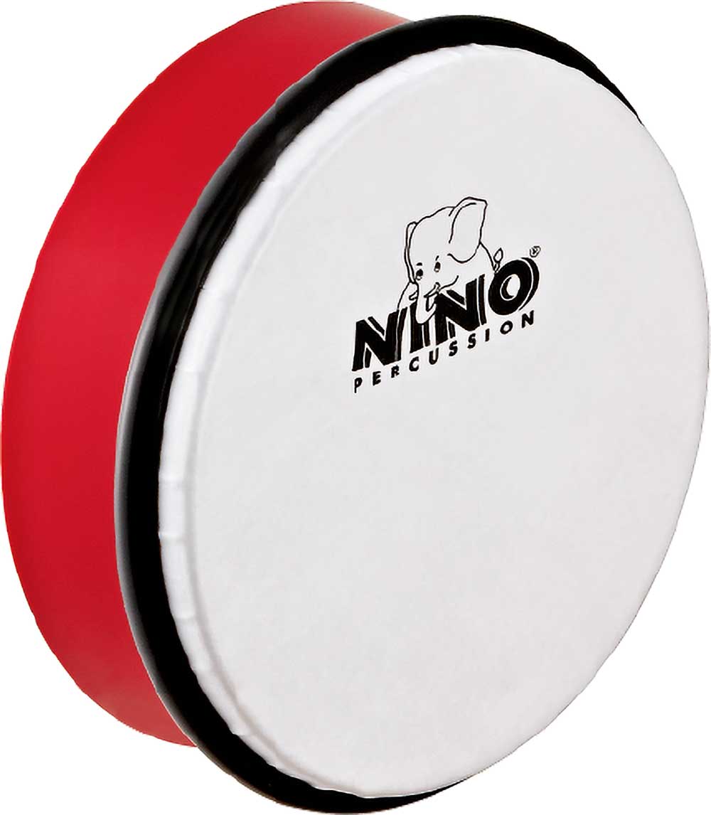 Nino Percussion Pandero Plastico 6\' Rojo Nino4 NINO4R