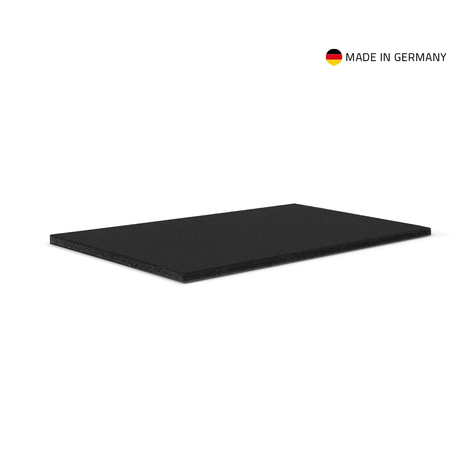 Adam Hall Panel de PP SolidCore® de Adam Hall, negro, 9 mm, 2.500 × 1.250 mm 0594SCB