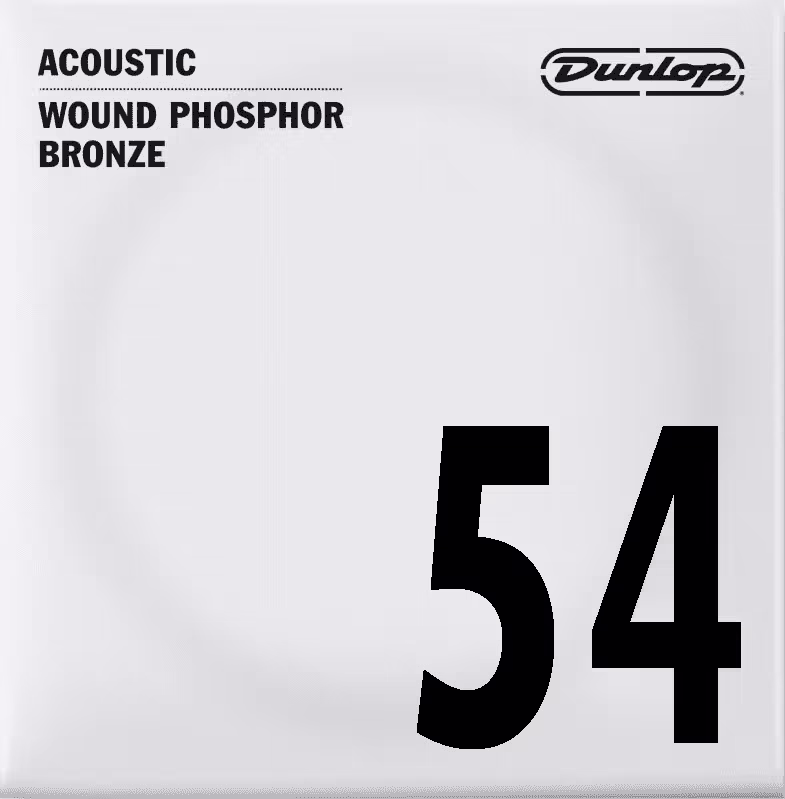 Dunlop Cuerda Acústica Dunlop 92/8 Phosphor Bronze .054 CDUDAP54