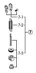 Tama HP9-7N Muelle completo pedal Iron Cobra HP9-7N