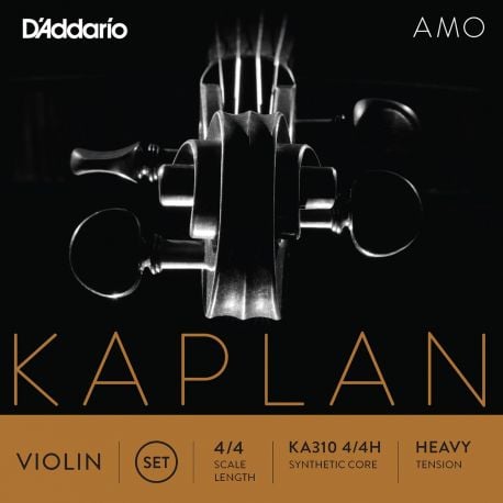 D´addario KA310 Juego de cuerdas Kaplan Amo para violín 4/4, tensión fuerte KA310 4/4H Kaplan Amo Violín