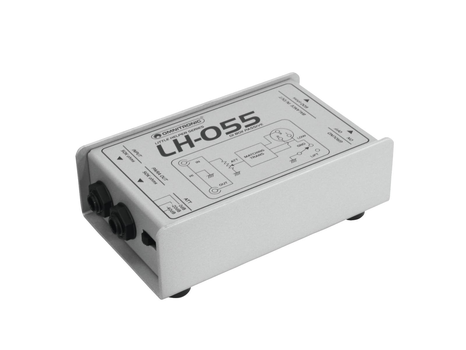 Omnitronic LH-055 PRO Caja de Inyección Pasiva LH-055 PRO