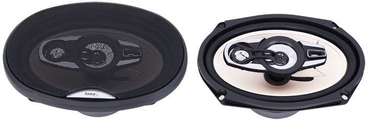 Ibiza Sound CSP6903B Altavoces de Coche 4-Vías 6x9"/16x23cm 200w CSP6903B