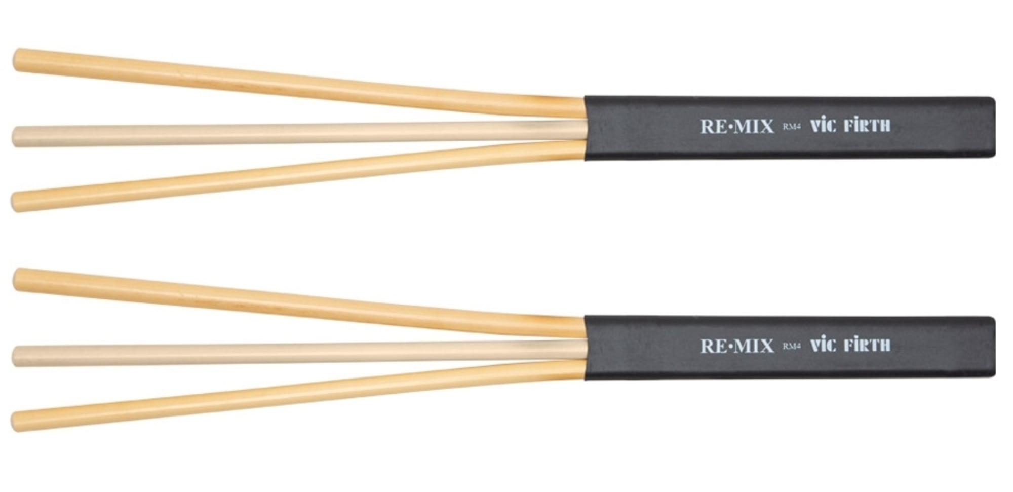 Vic Firth RM4 BIRCH & RATTAN Remix Escobillas RM4 BIRCH & RATTAN